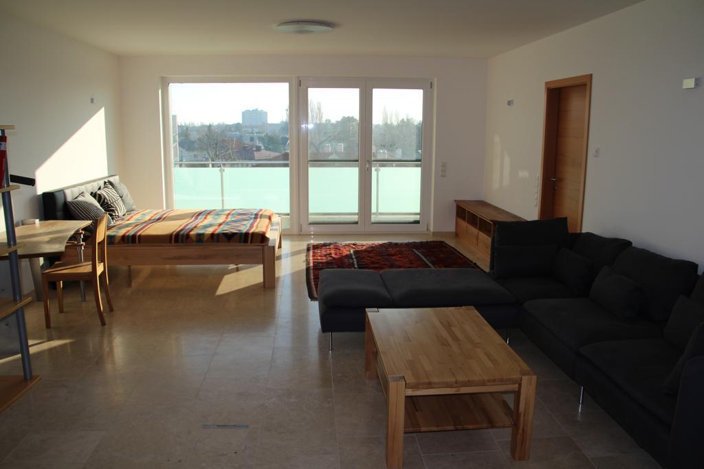 Danube Apartment With City View 비엔나 객실 사진