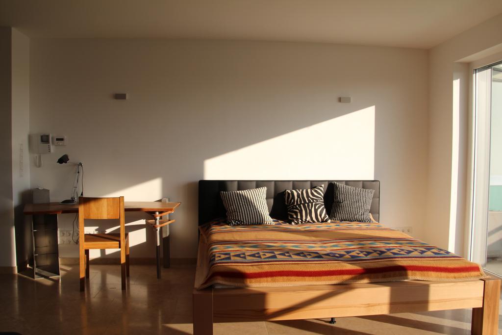 Danube Apartment With City View 비엔나 객실 사진